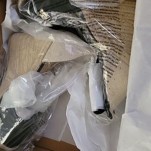 New size 10 wedges black